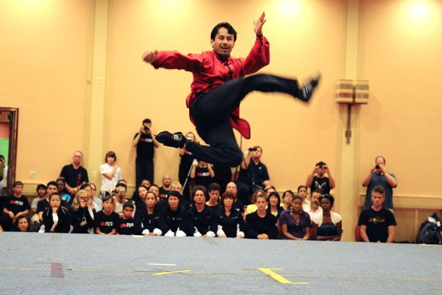  Performing during the Masters demonstration at the International Kuoshu Championships - Baltimore, MD 