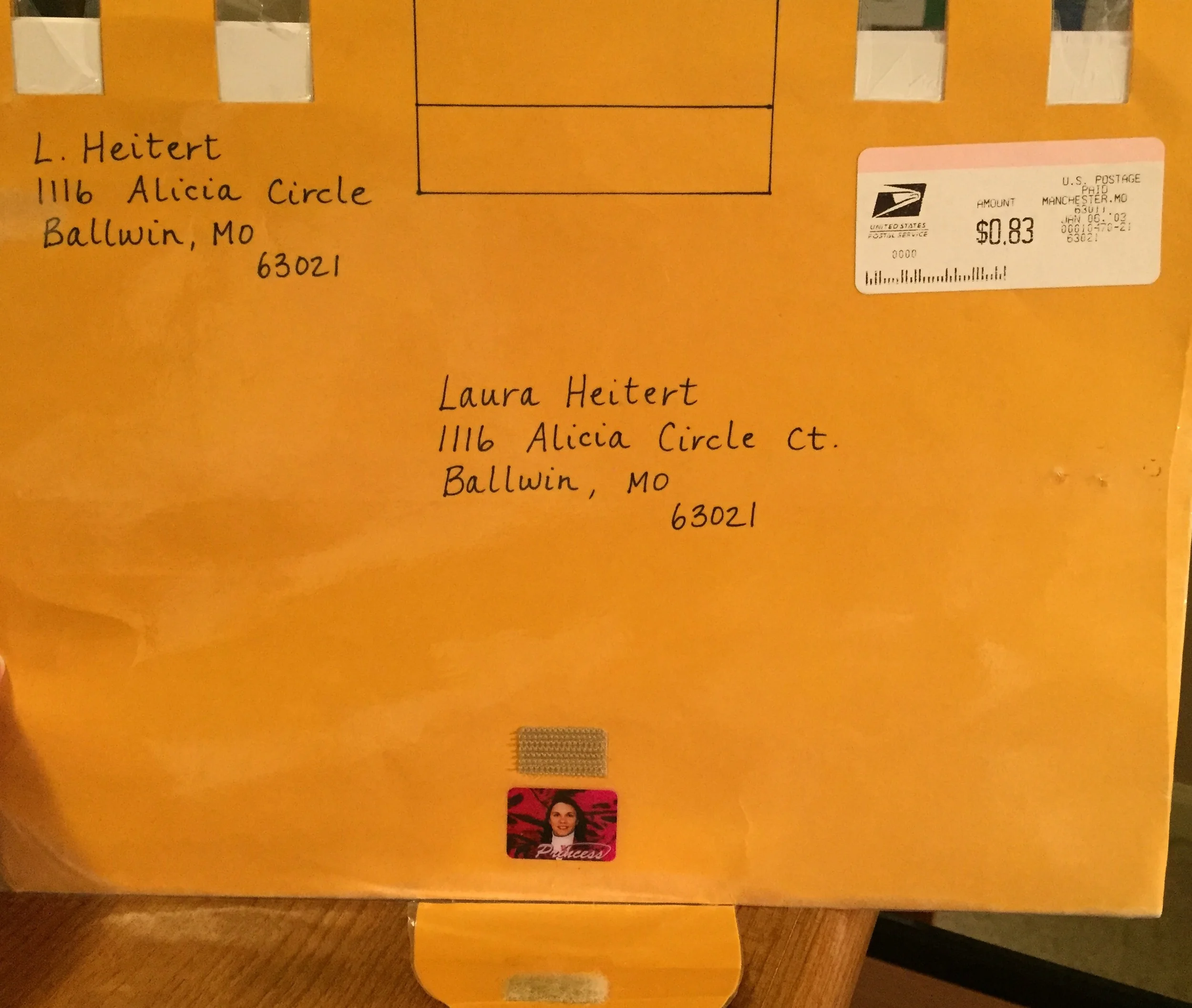 The first attempt of my book, 2003! I did everything I could to make the manuscript stand out, including a taped on, laminated drawbridge. Boy oh boy. 