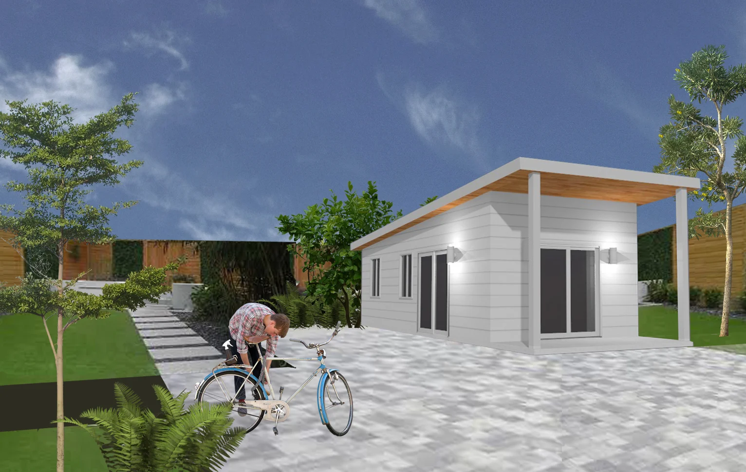 Studio Unit 350 square feet