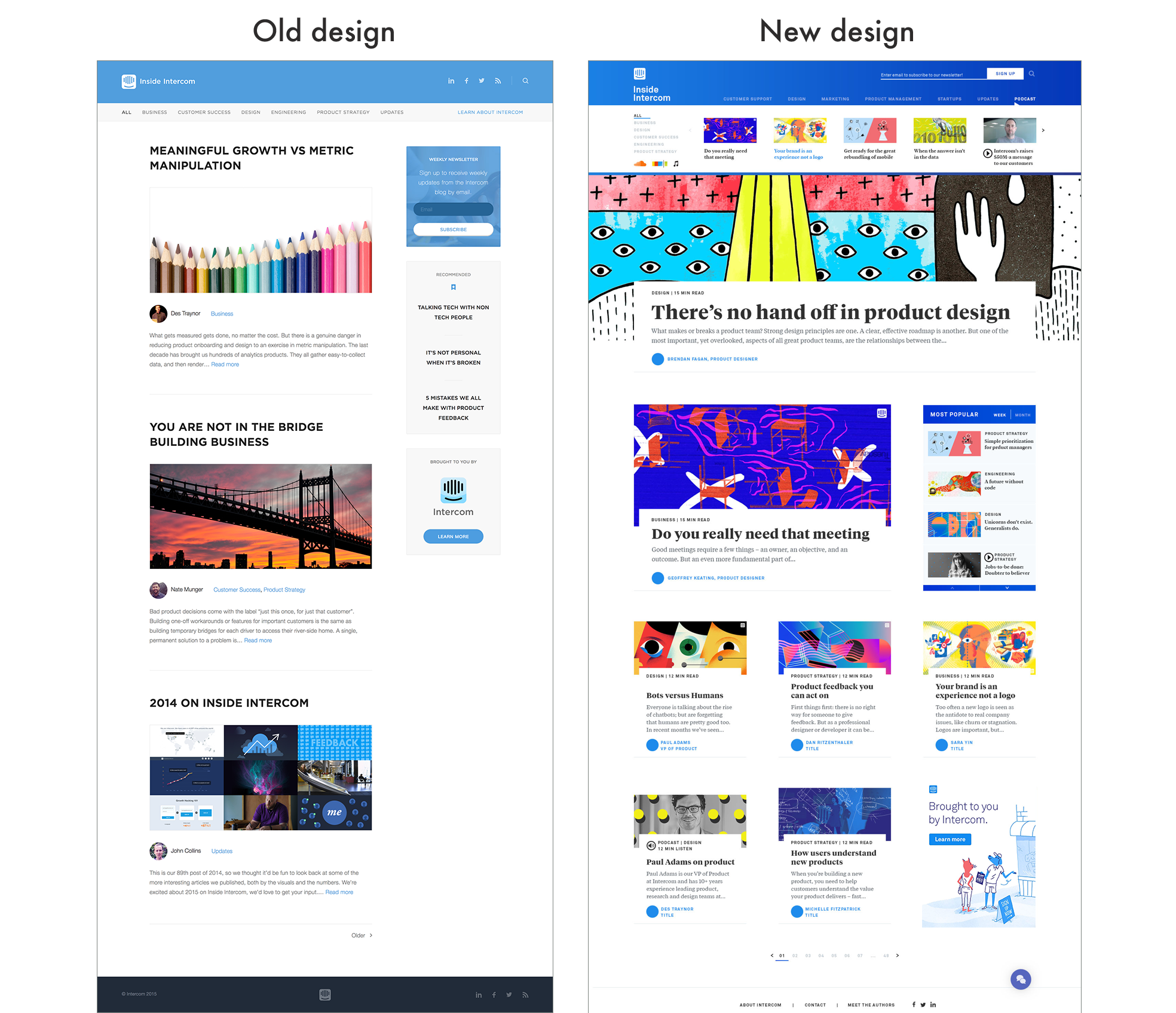      Issues with the old design:     Lack of visual hierarchy: T he structure of the page lacked visual hierarchy —from the size of the navigation banner to the hero image, buttons, blurbs and icons. The lack of hierarchy caused users to consume less