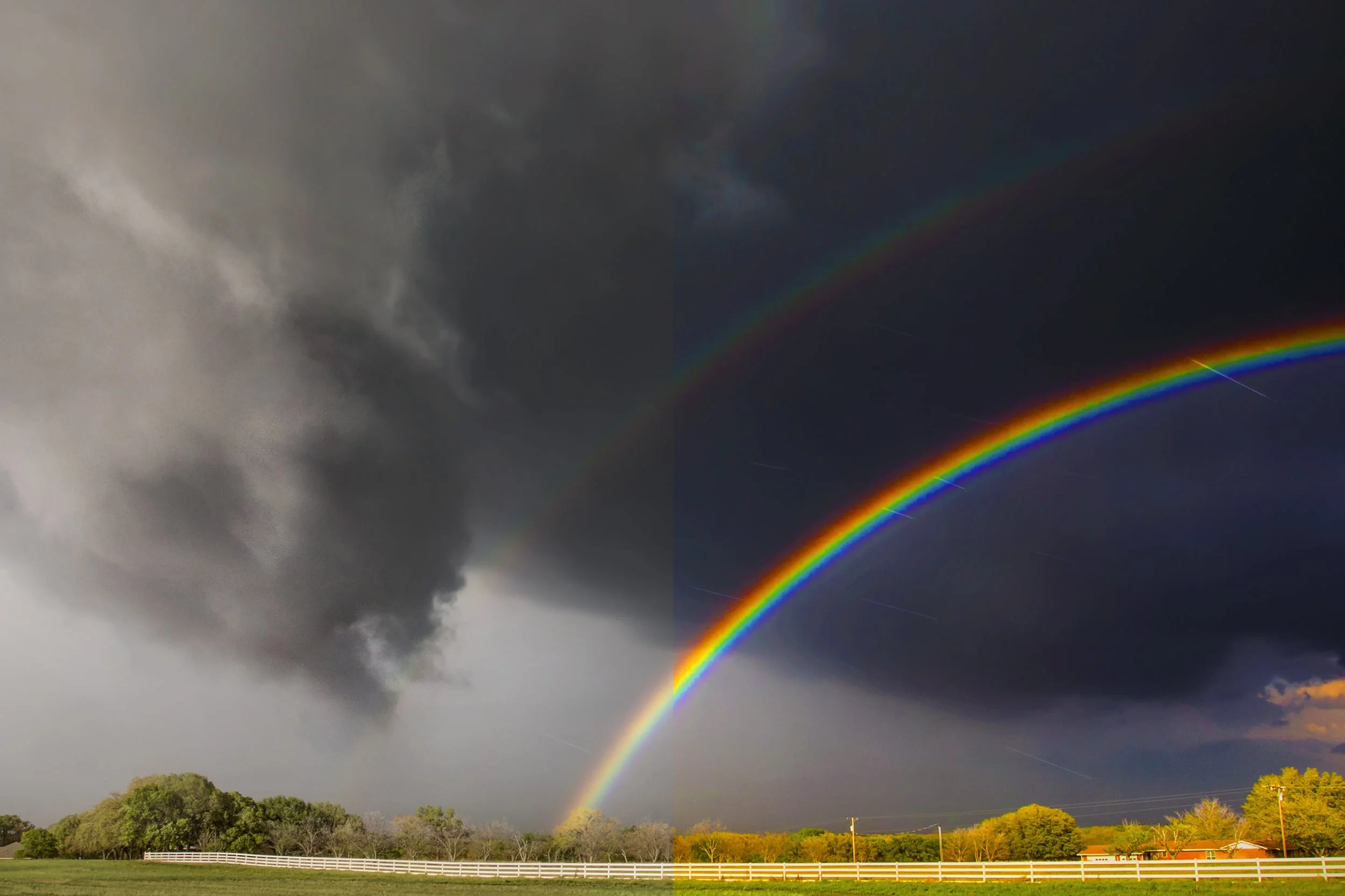 Somewhere Beyond the Rainbow. Are You Oversaturating Your Work?