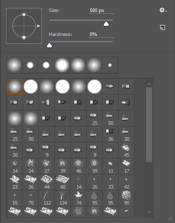 Brush Options Panel