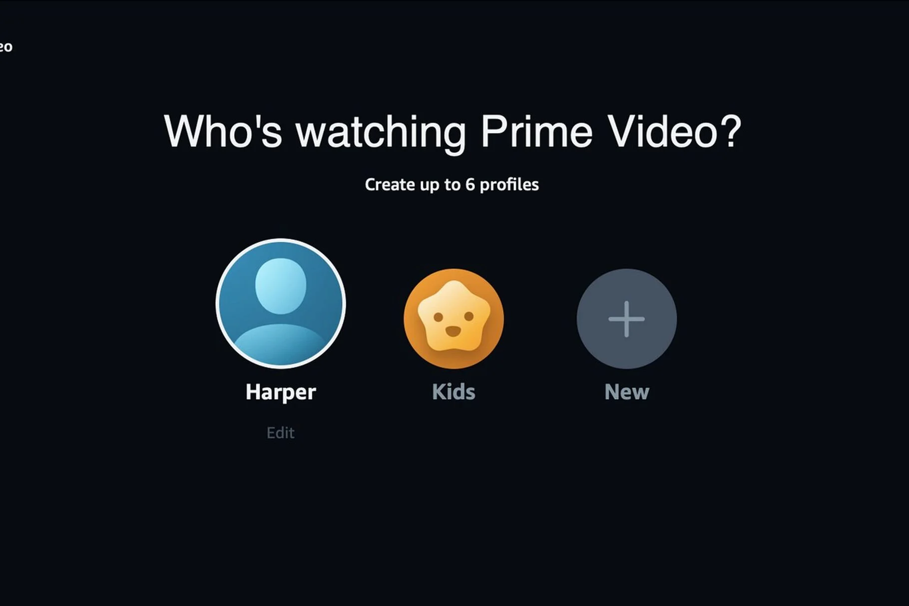 How to Create Profiles for Amazon Prime Video