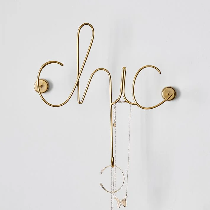  This was the only image we had of the jewelry hook but we wanted to show the customers how they can style it in a room. 