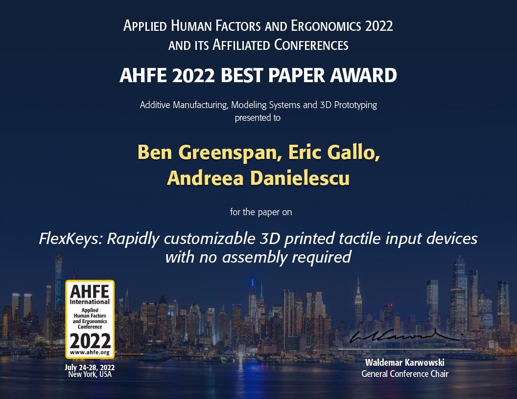 2022 Best Paper Award