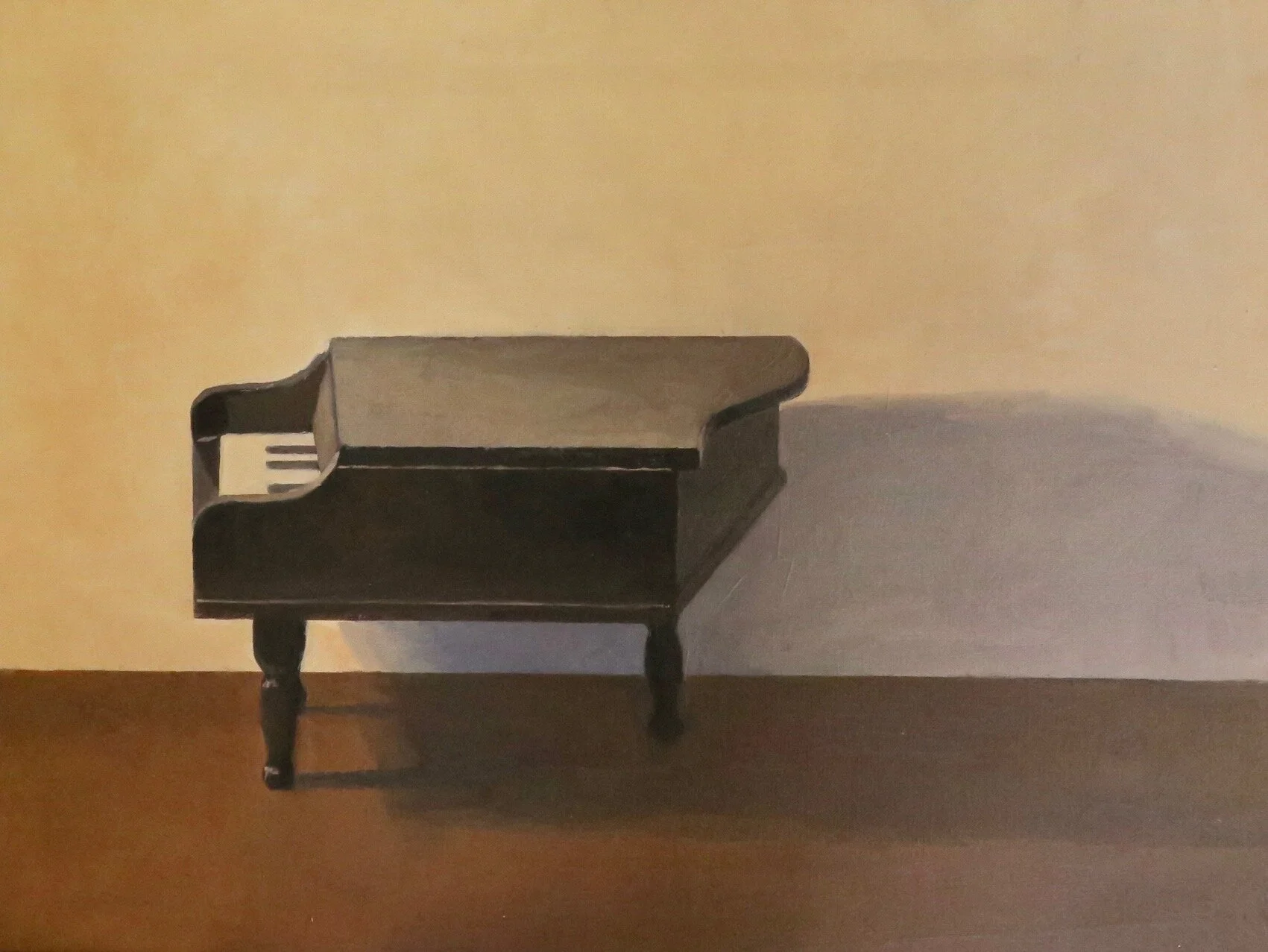   Piano , 2018  oil on canvas  51 x 38 cm  for sale    Eutick Memorial Still Life Award 2018, finalist 