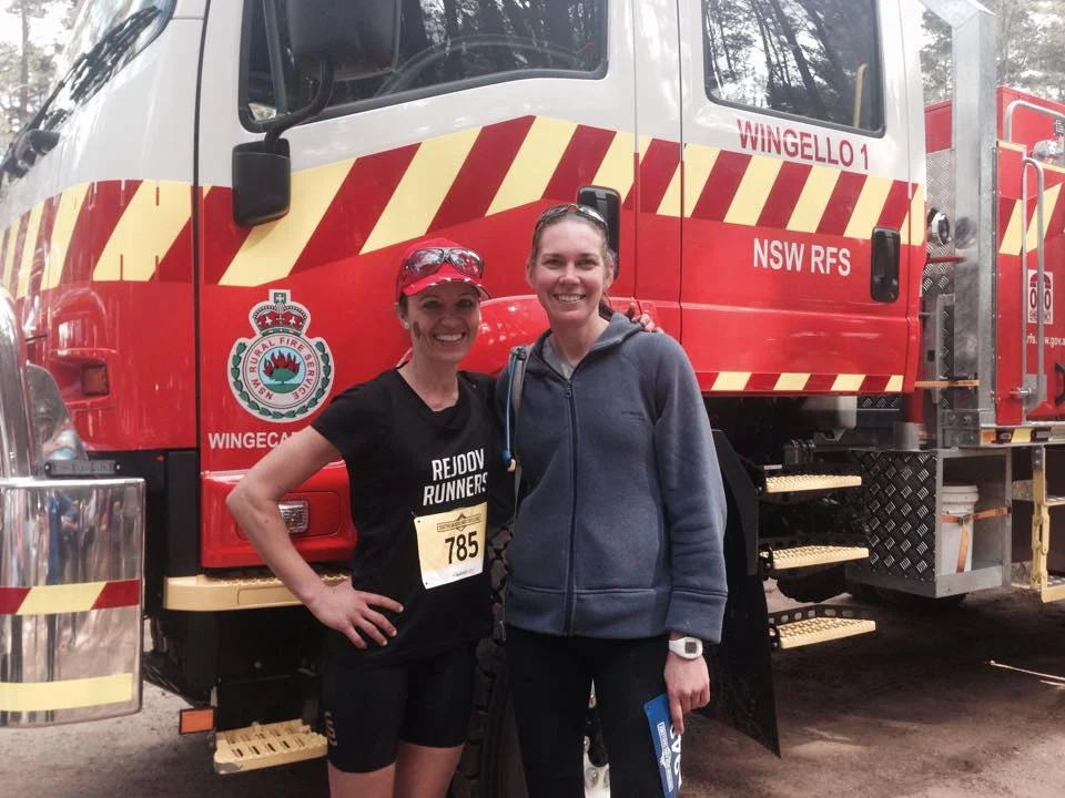 Greta &amp; Lisa enjoying the Southern Highlands Challenge 2015
