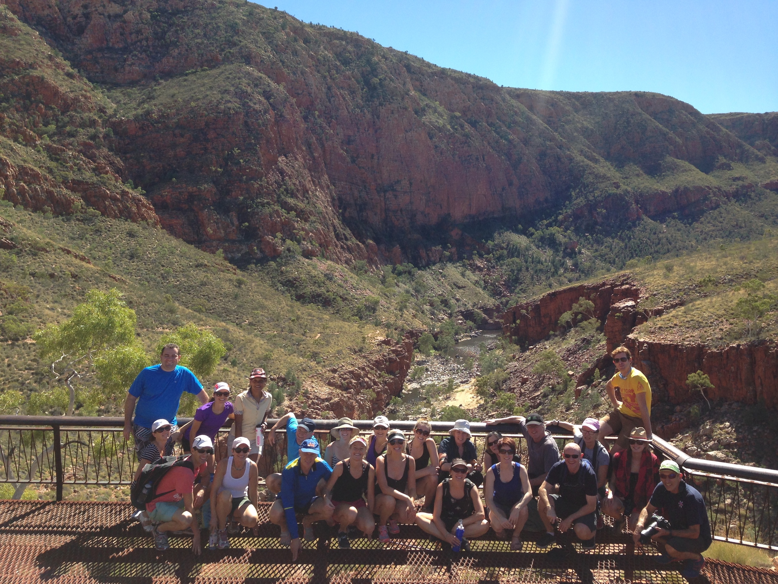 Bush walking and swimming at ormiston gorge, western macdonnell ranges (west of Alice springs) on our way to kings canyon and ayres rock
