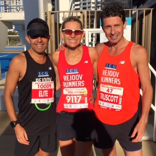 Himanshu Dua pb 79.15 & Sonya Van Beek pb 88.15 - chris' online runners 