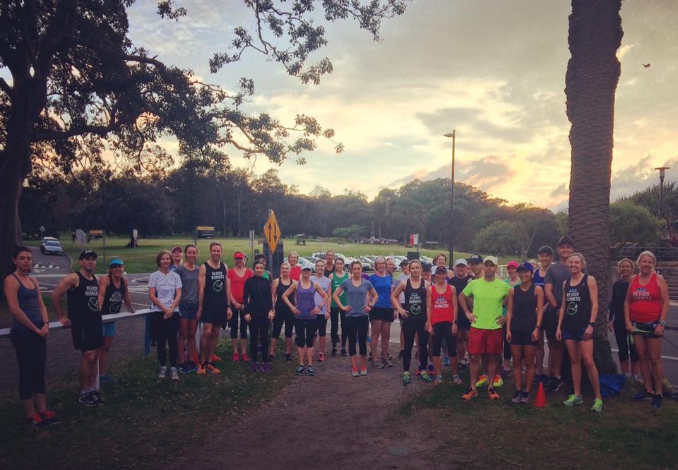 Pre-blackmores training session - way to go team! Getting the training done! It pays off! 