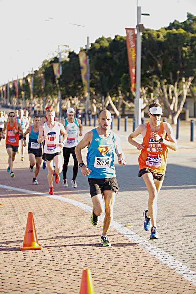 Congratulations Bruce Lambert on his 10k pb 34.09 which was so extra sweet after a very crampy Canberra marathon just 4 weeks before. 
