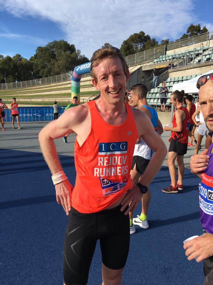 Andy Heyden covers all distances from 5k to 100k - what a legend and superb running today! 