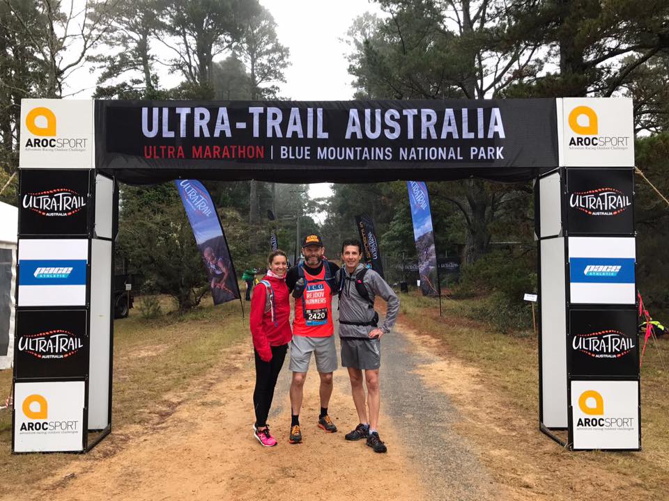 UTA 22k before the race start - go Dave Stewart!! 