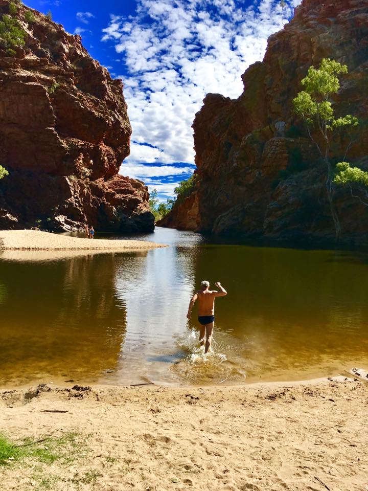 Ellery Big Hole - one of the many fabulous water holes we'll swim in