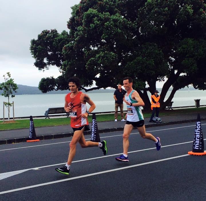 Robin vonk in auckland marathon 2.43