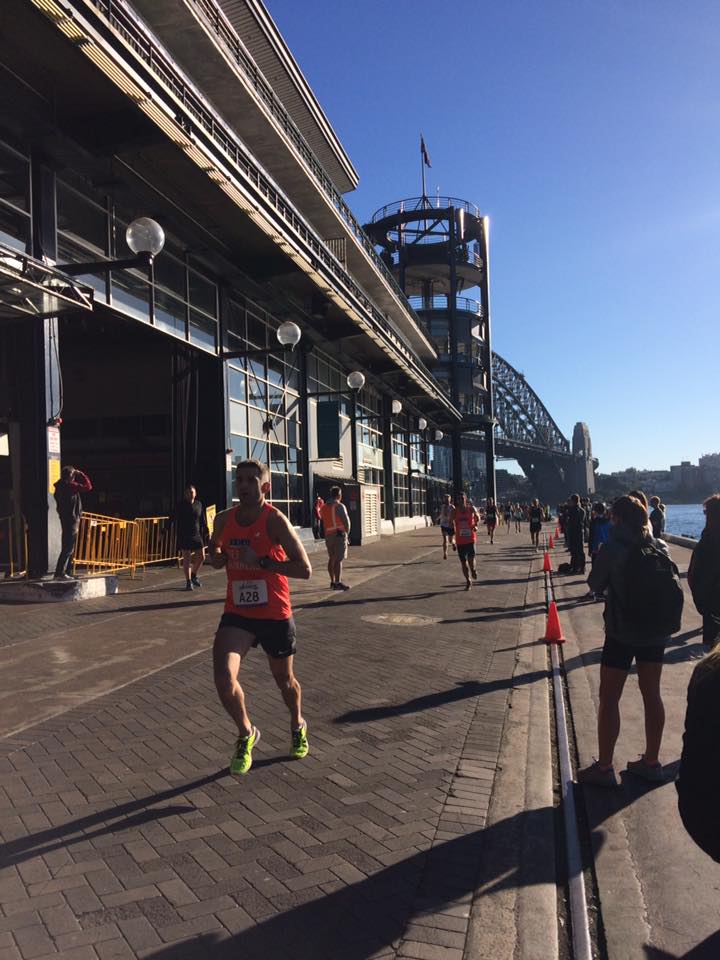Enda & Gidon racing for the finish line!! Congrats guys! Well done Gidon on your big pb 35mins and nearly catching Enda. Thanks Enda for being great for the chase! 