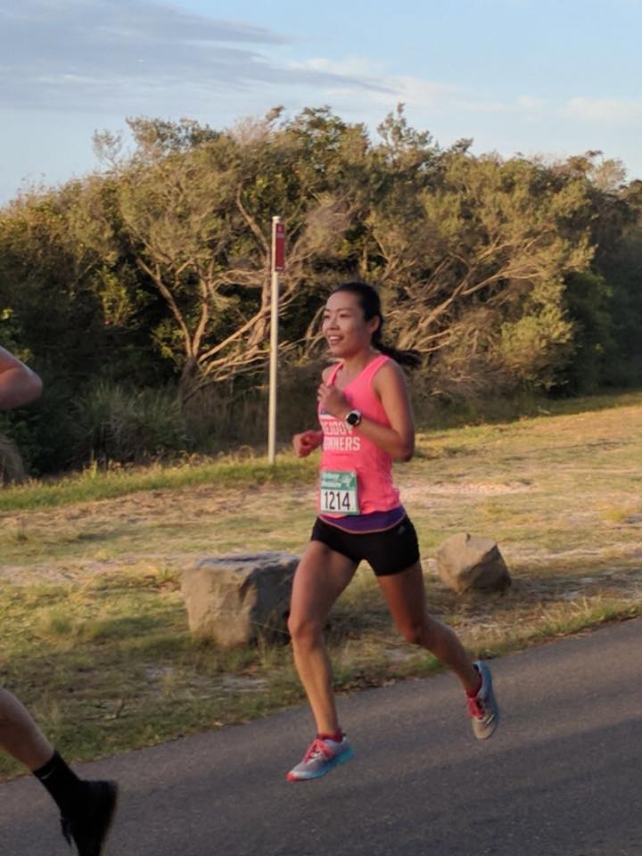 Cathy liu achieved a 5k pb 18.15 & Sydney 10k PB 37.39 congrats 