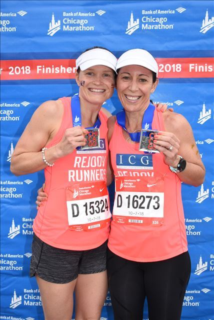 Rachel Honeywood & Hayley Kain - making memories in Chicago