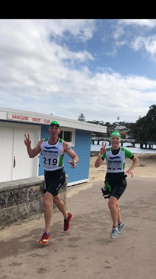 Swim Run Australia debut - Lisa and Grant smashed it!