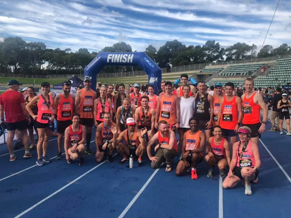 Sydney 10k 2019 the gang!!