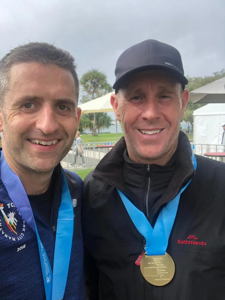 Enda stankard 2.54 and john clother 3.01 marathons well done boyz - coached online by CT