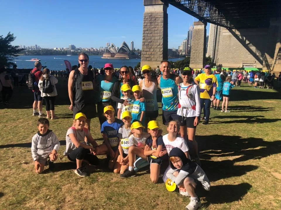Blackmores 2019 kids fun run 3.5k across the bridge yay