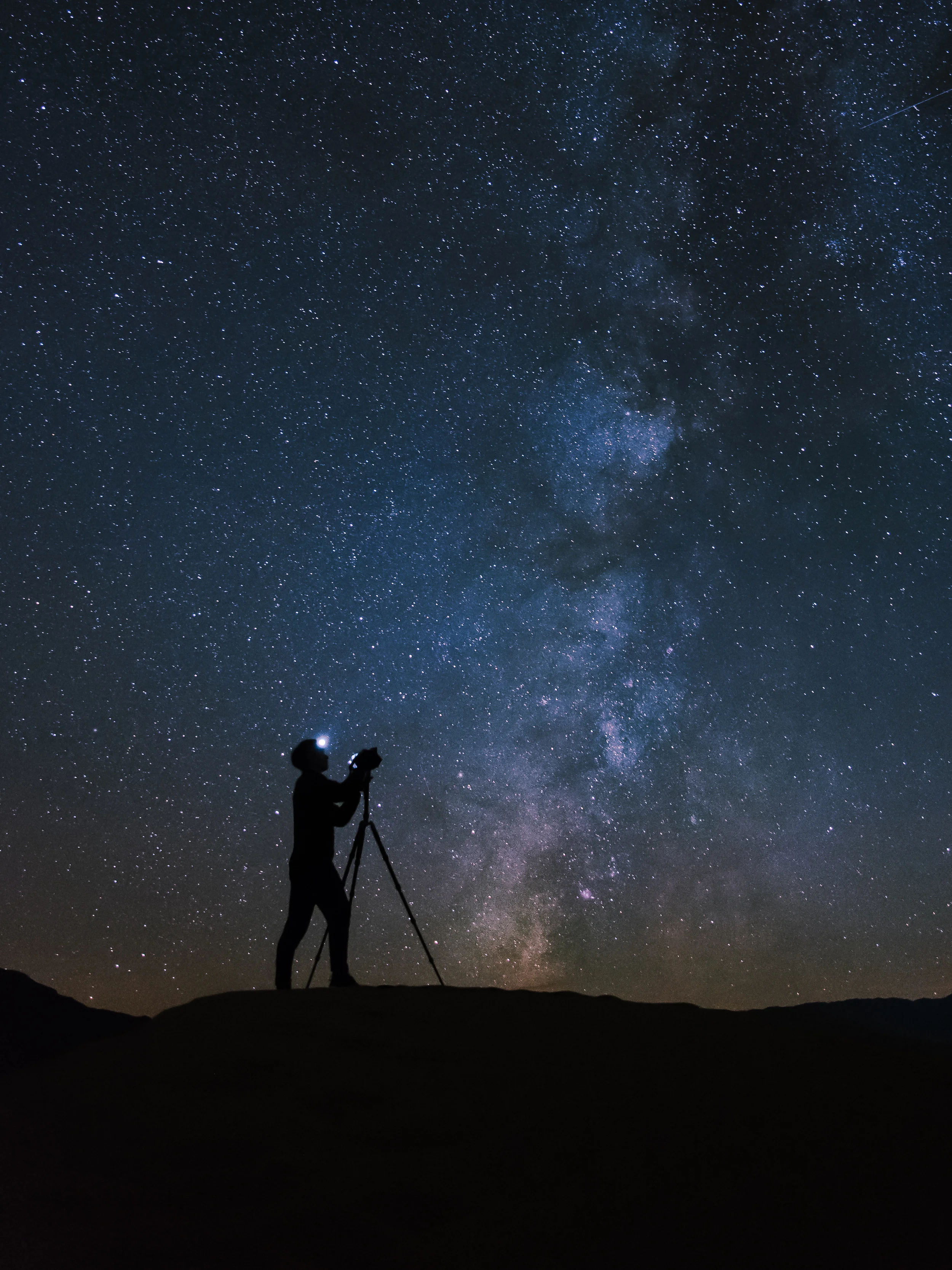 Starry Self Portrait (Shot by Danny Chi)