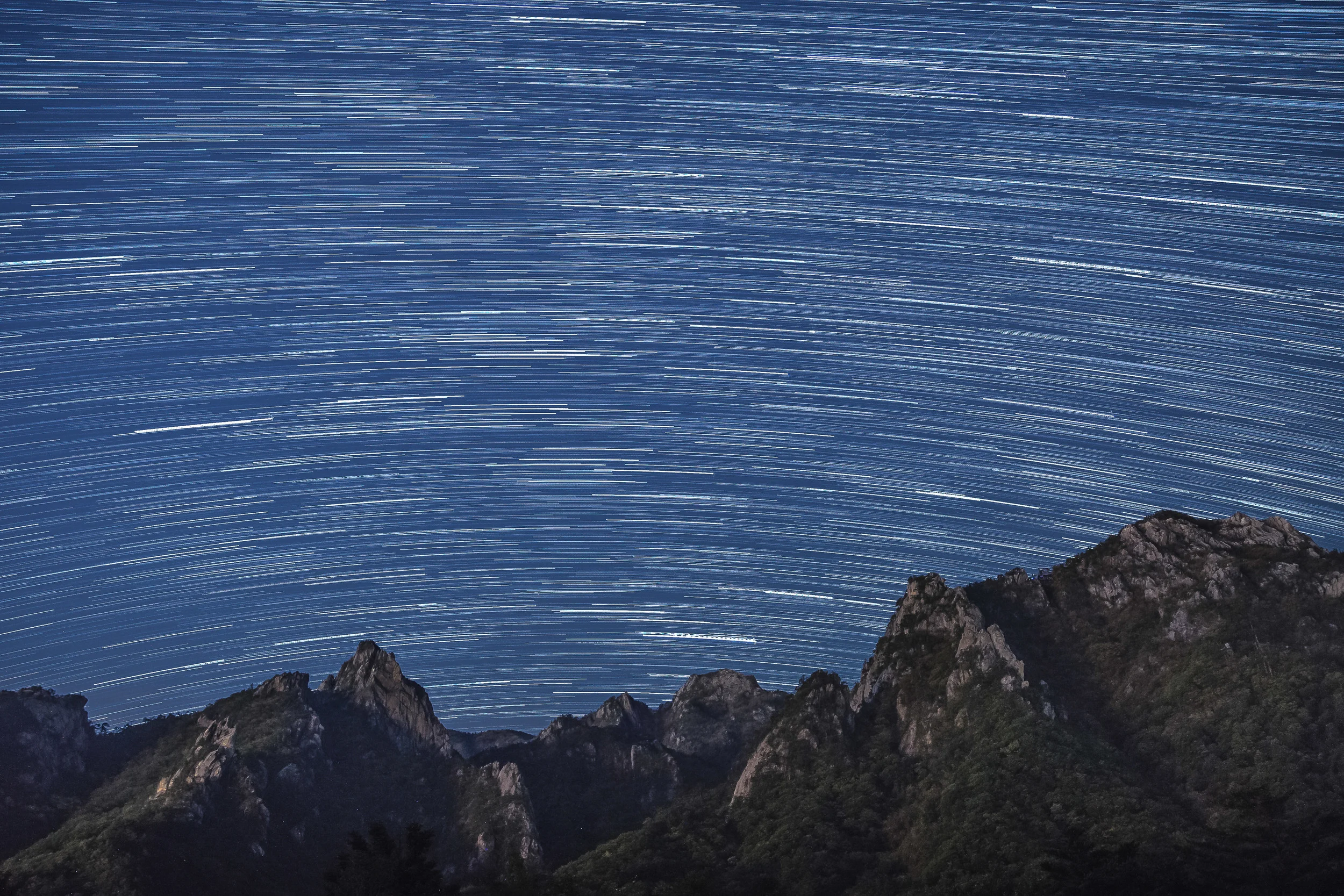 Seoraksan 설악산 Startrails