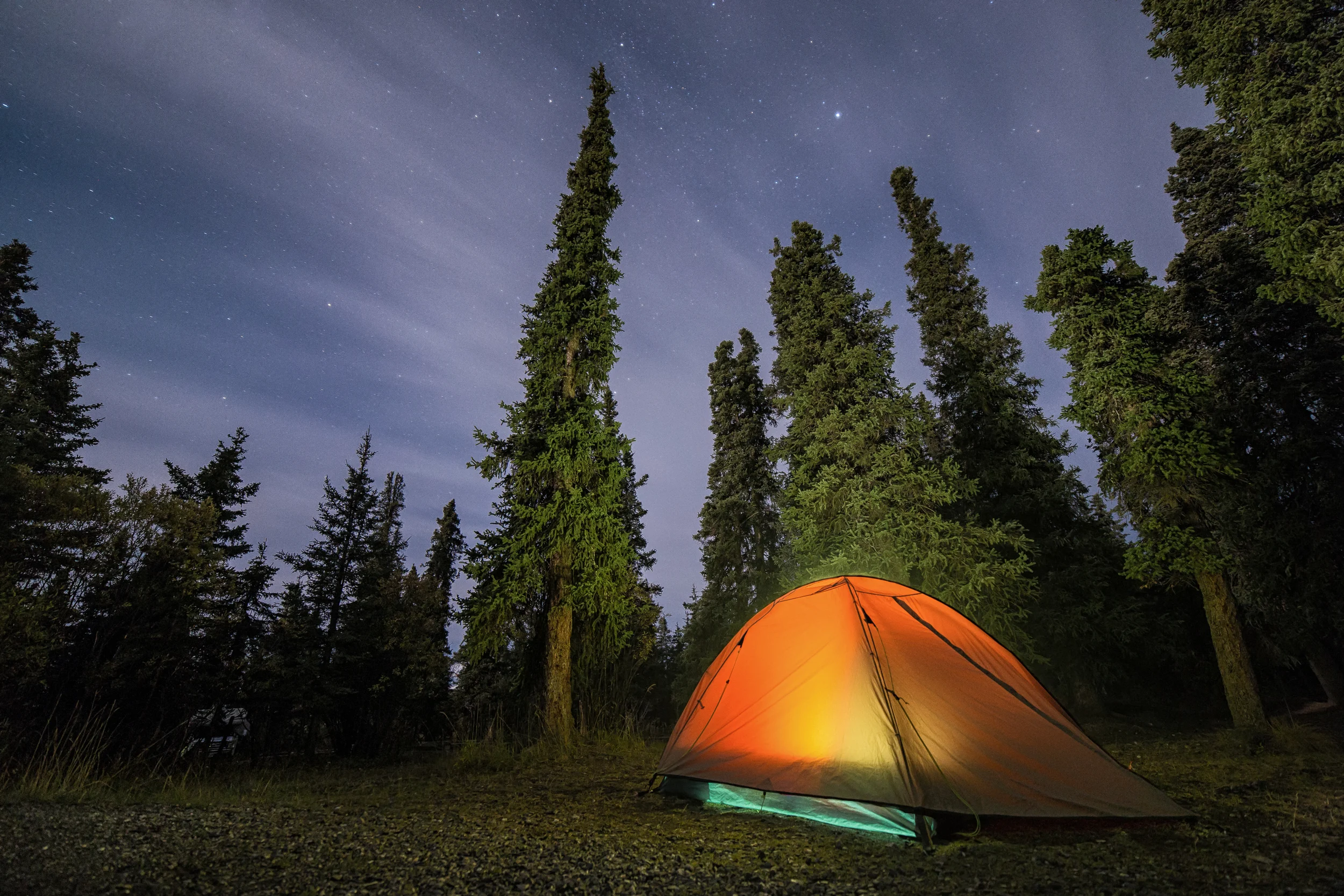 Camping Under The Stars