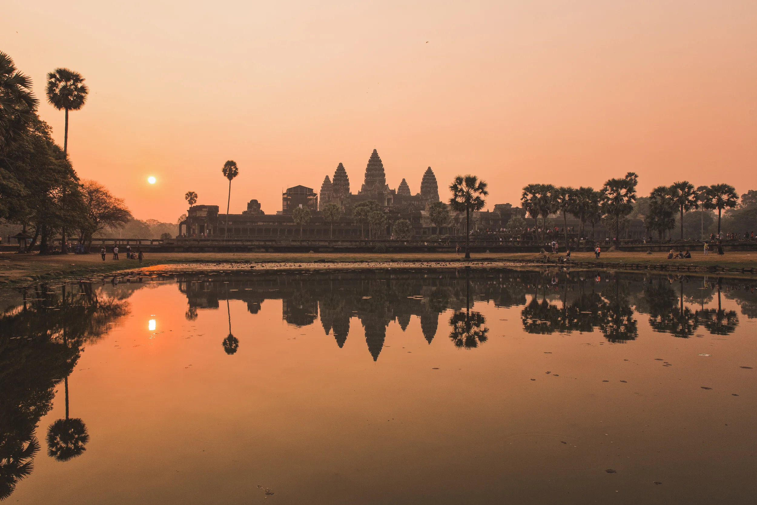 Sunrise in Angkor Wat
