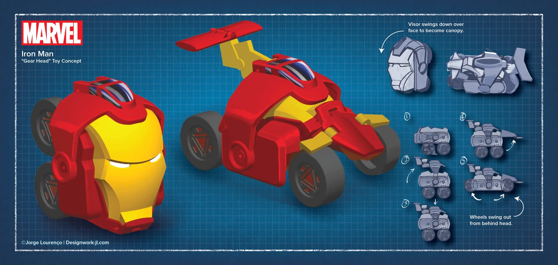 gearhead vehicle playset