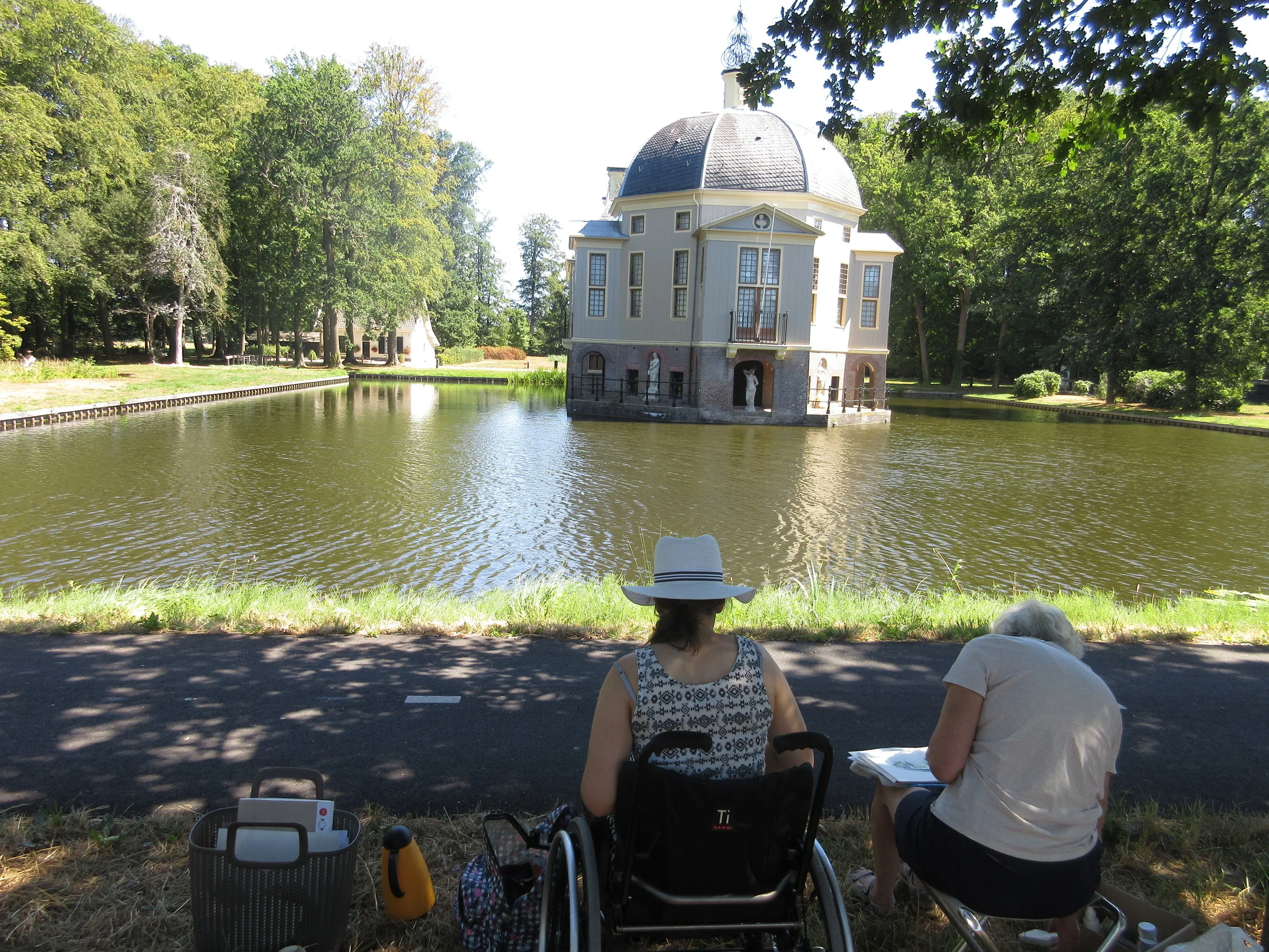 Schilderen in het Gooi, Trompenburg