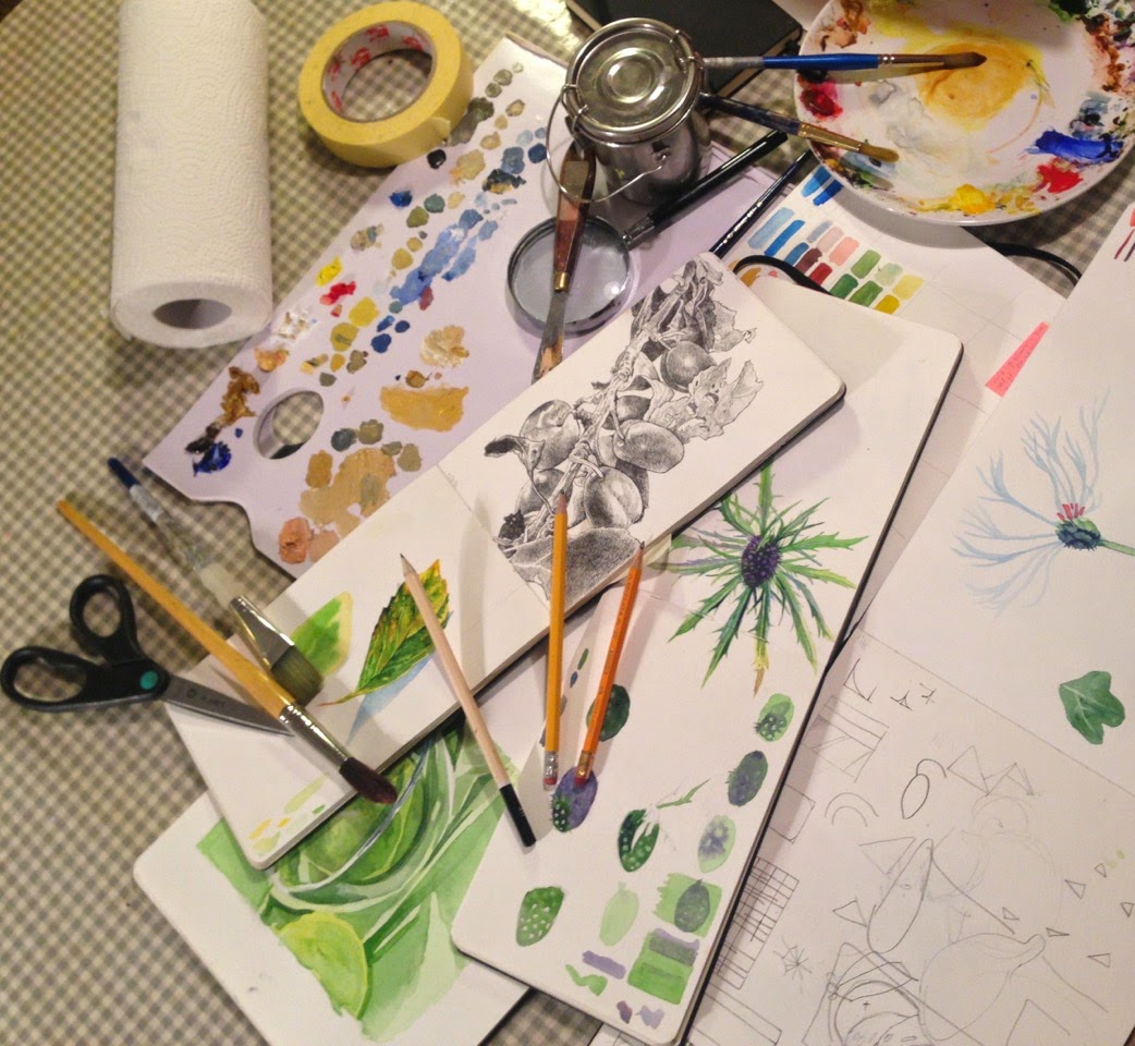 Draw Together - a panel discussing the nuts and bolts of drawing practice. 