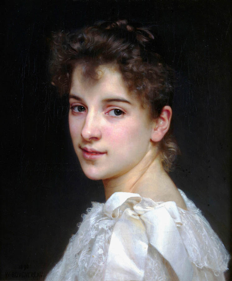 Option 2, Bouguereau, 'Gabrielle Cot'