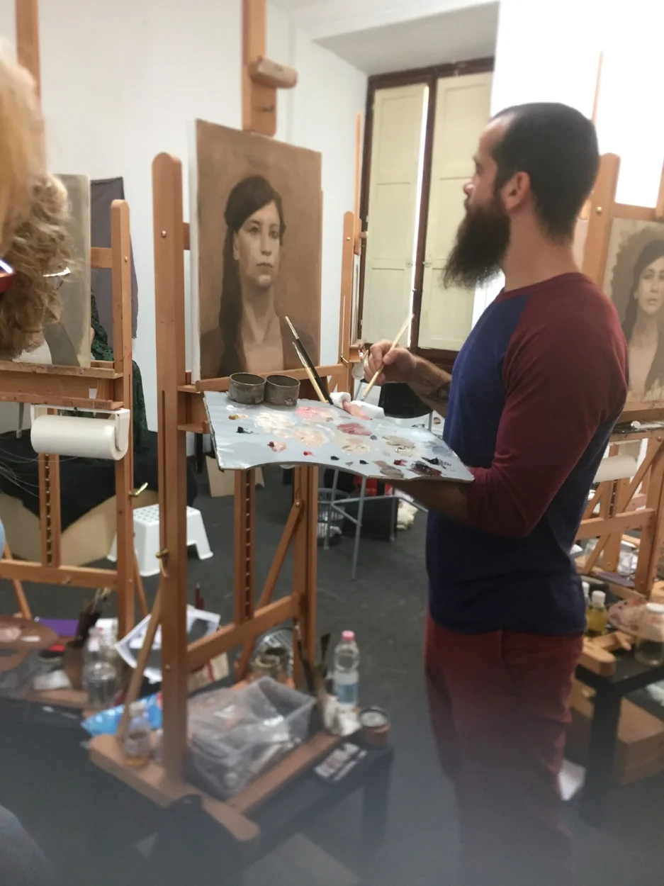One of Cesar's demonstrations. 