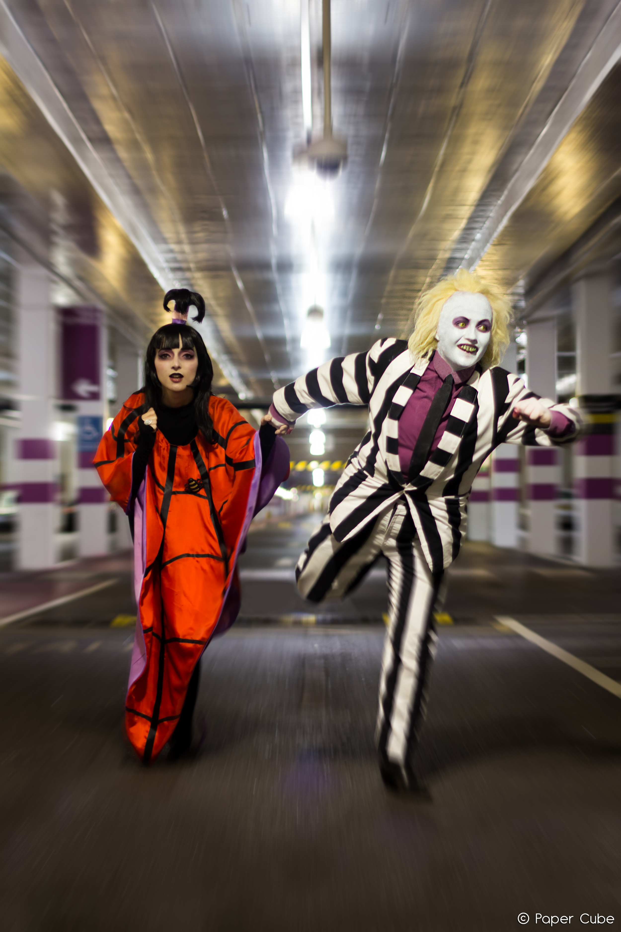 Beetlejuice and Lydia by Hannah Lydia Cosplay