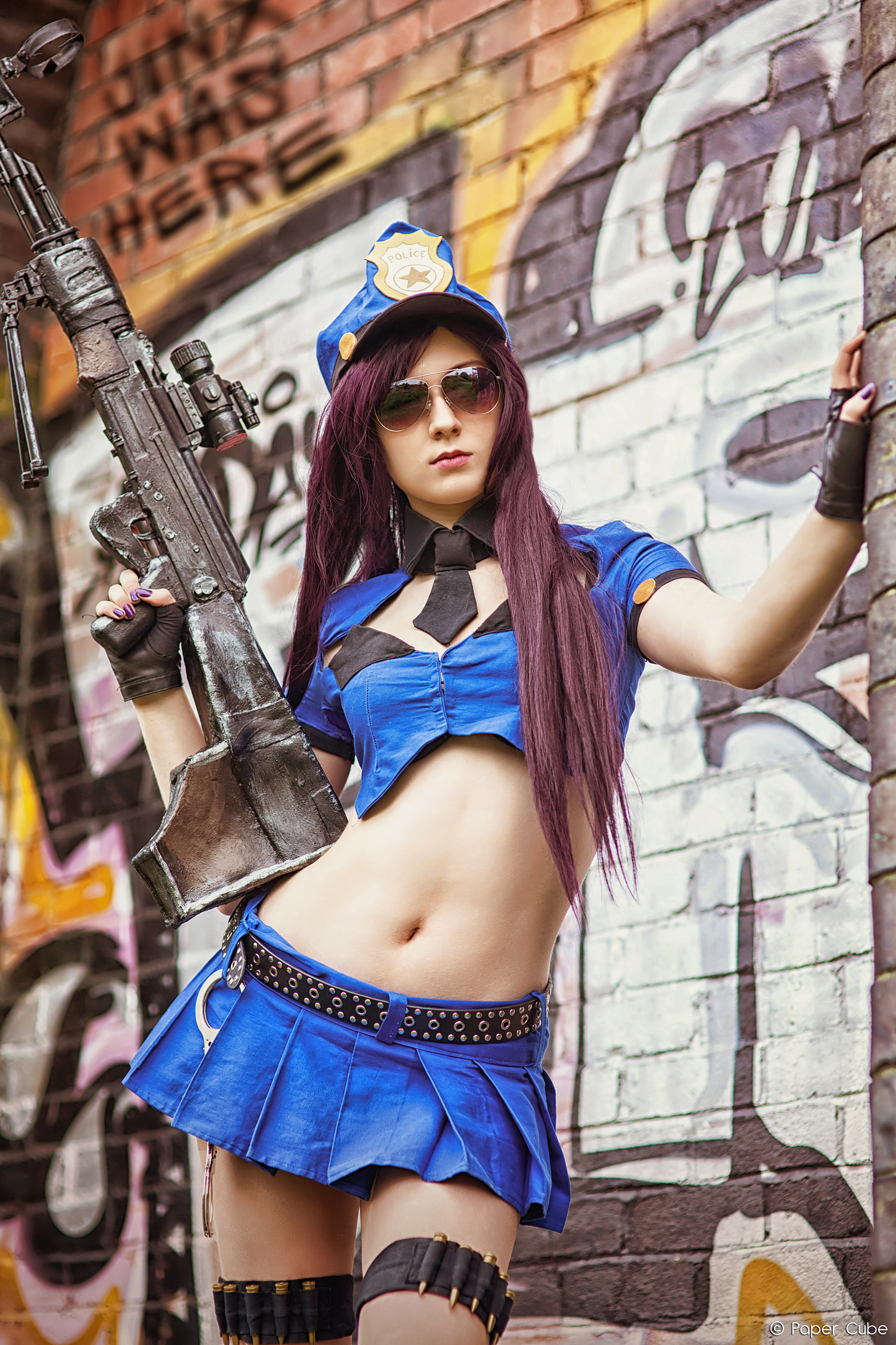 Officer Caitlyn - League of Legends by Magnetrix