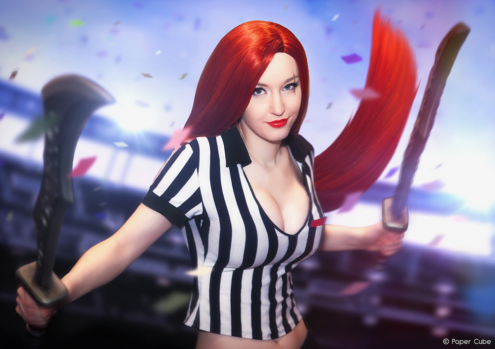 Red Card Katarina - League of Legends by Kelly Jean