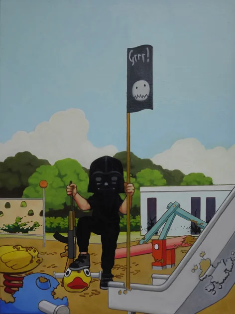  o.T. 120x90cm Öl auf Leinwand 