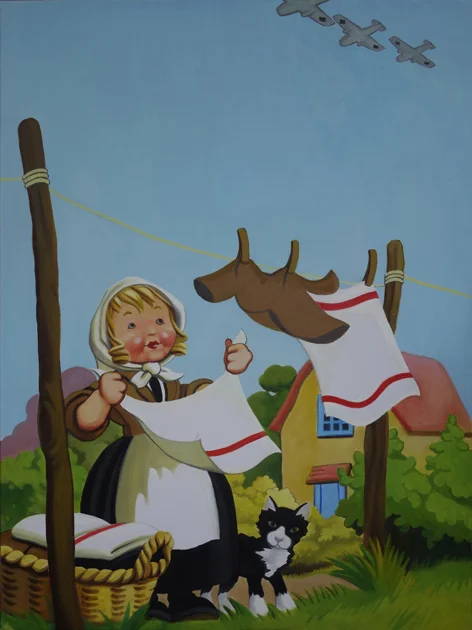  o.T. 120x90cm Öl auf Leinwand 