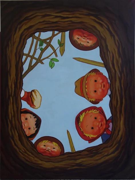  o.T. 120x90cm Öl auf Leinwand 