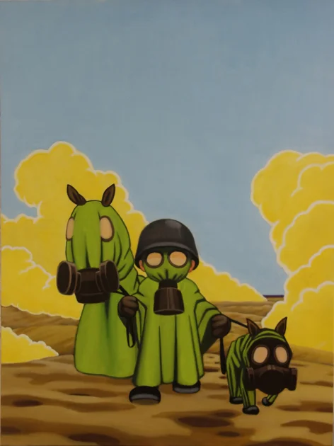  o.T. 120x90cm Öl auf Leinwand 