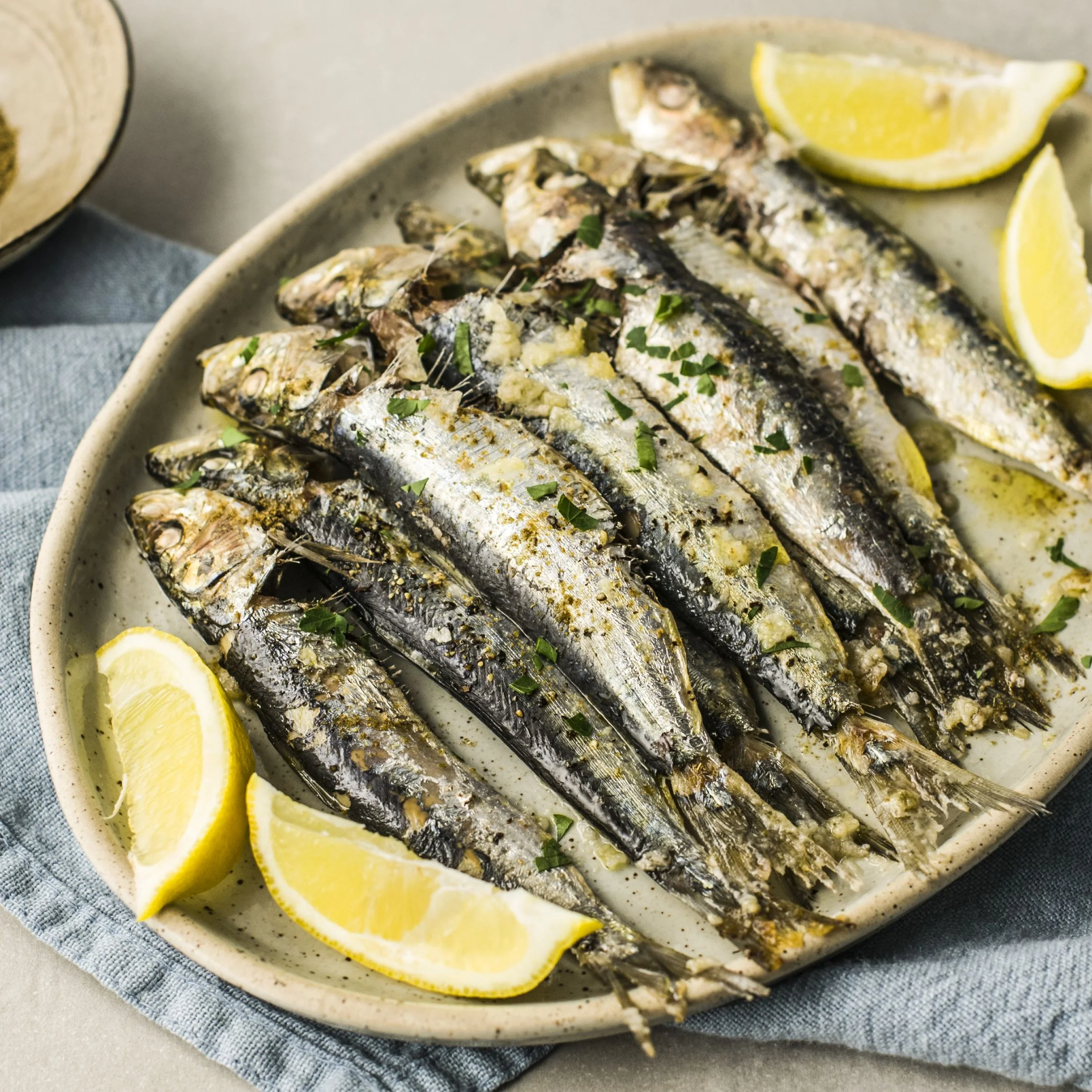 Benefícios do consumo de sardinhas