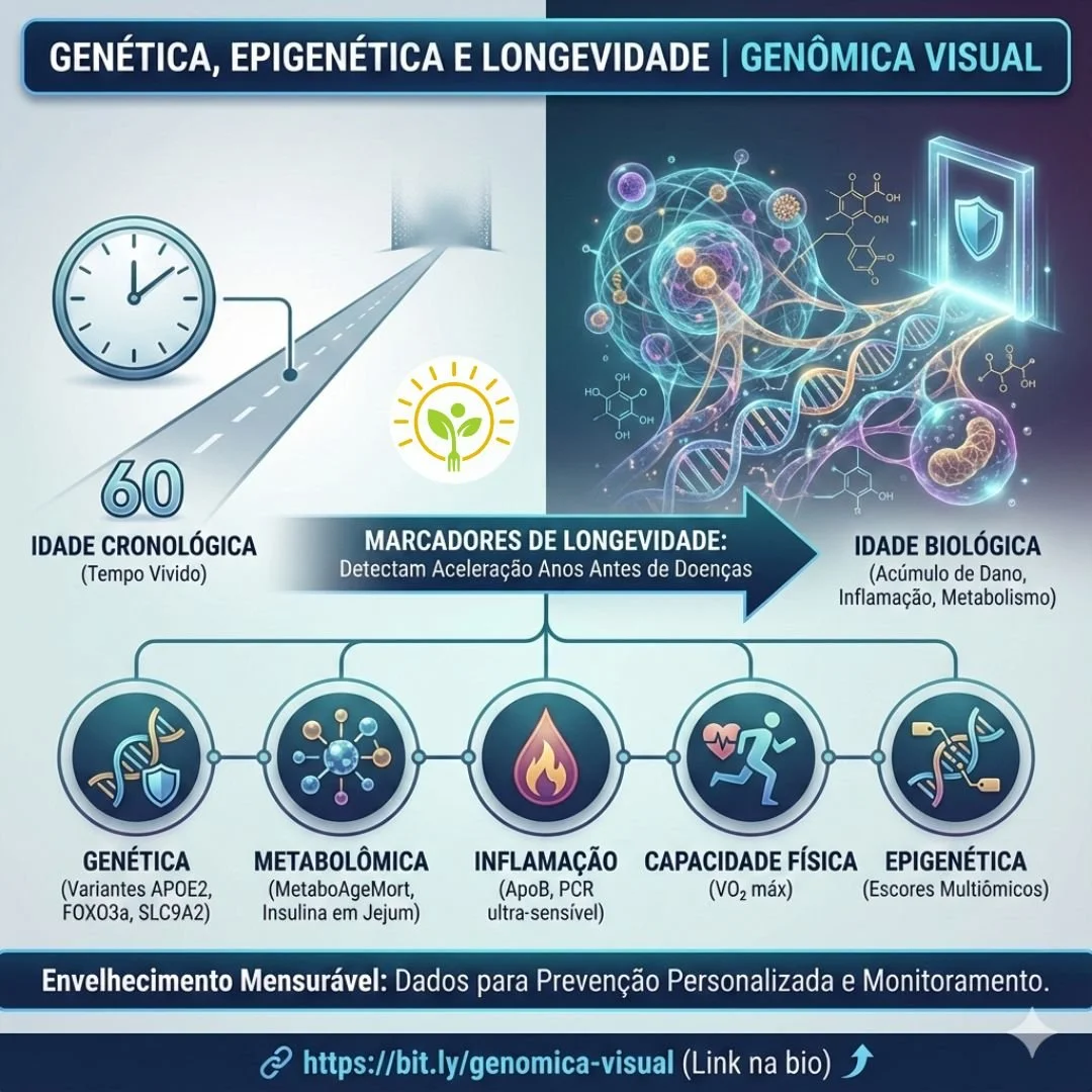 SAÚDE DE PRECISÃO E TESTES PREDITORES DA LONGEVIDADE