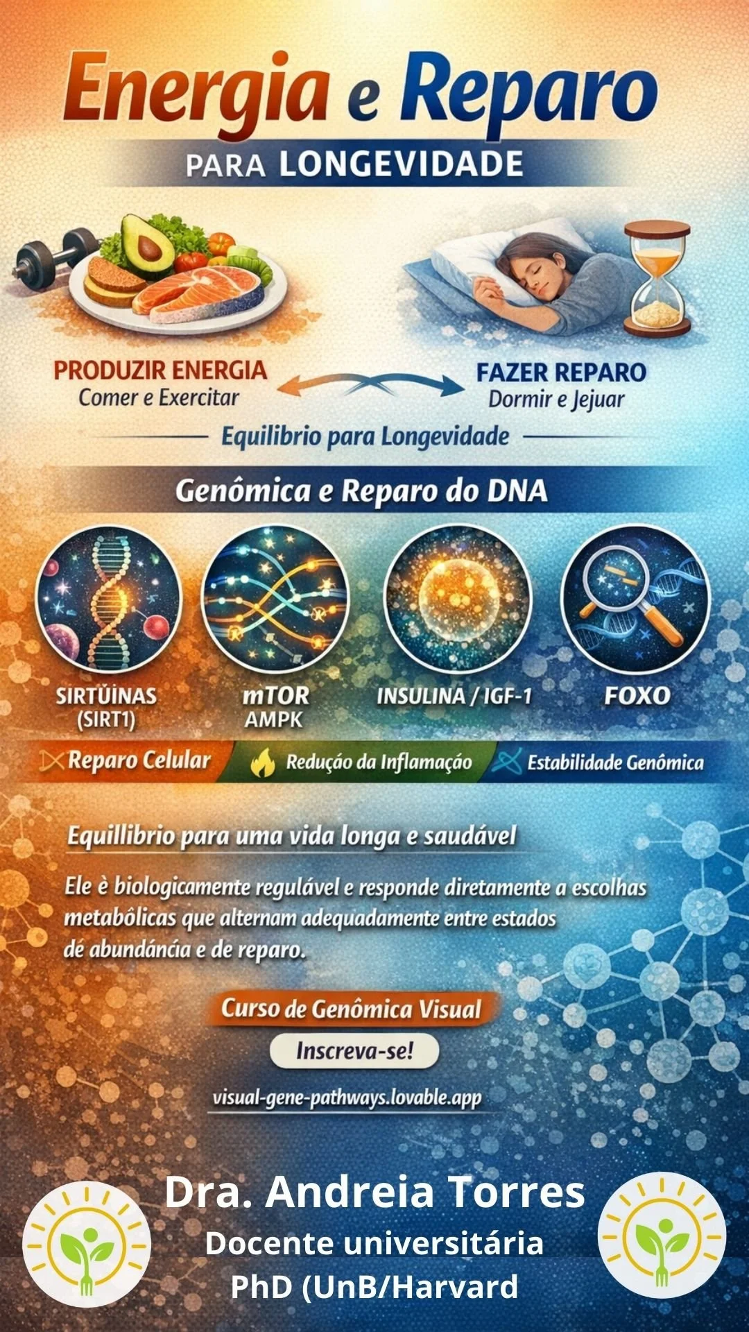 Reparo do DNA e longevidade