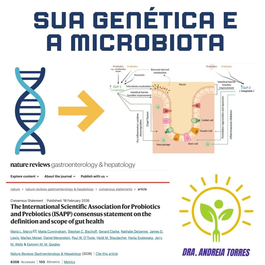 COMO A GENÉTICA INFLUENCIA A MICROBIOTA?