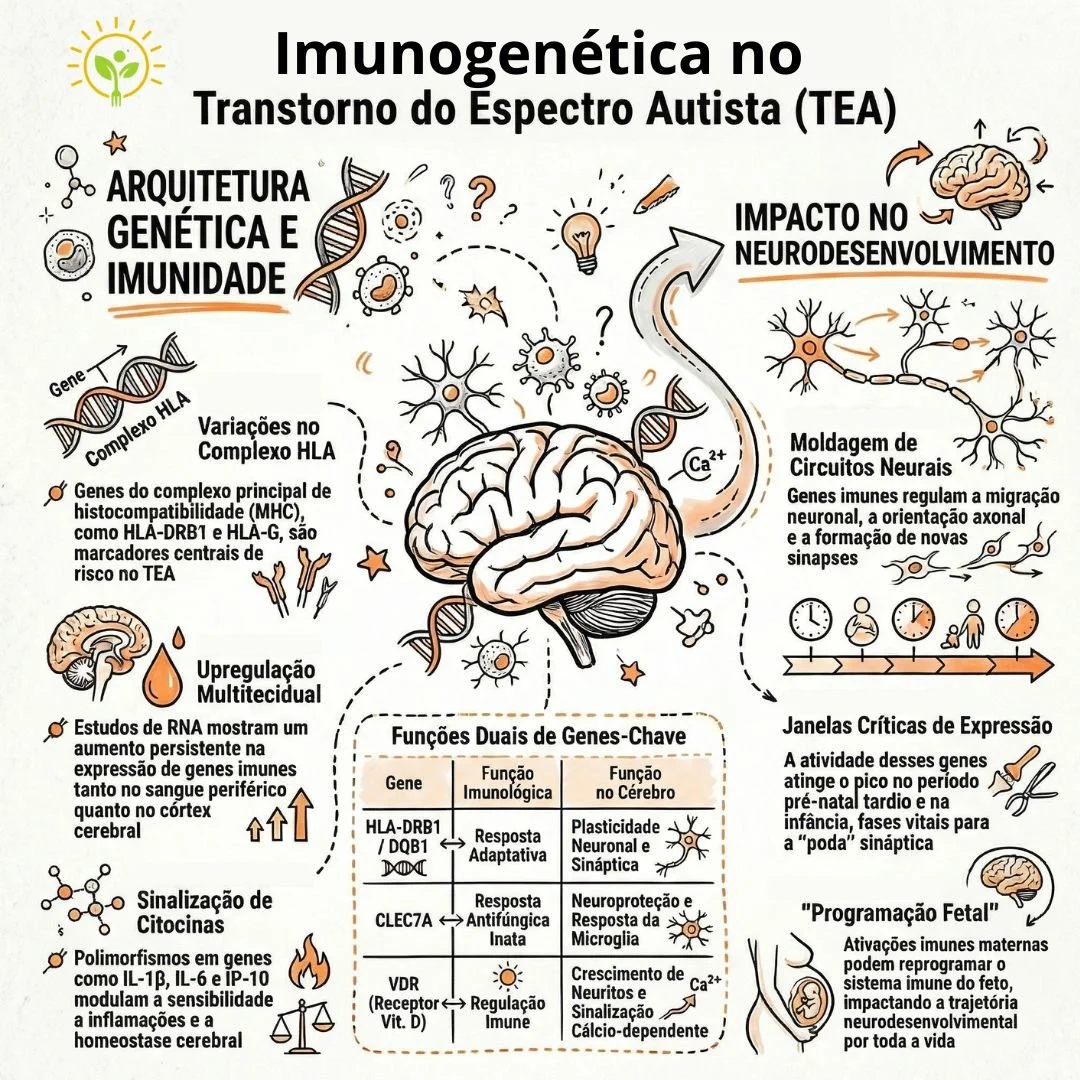 Imunogenética no transtorno do espectro autista (TEA)