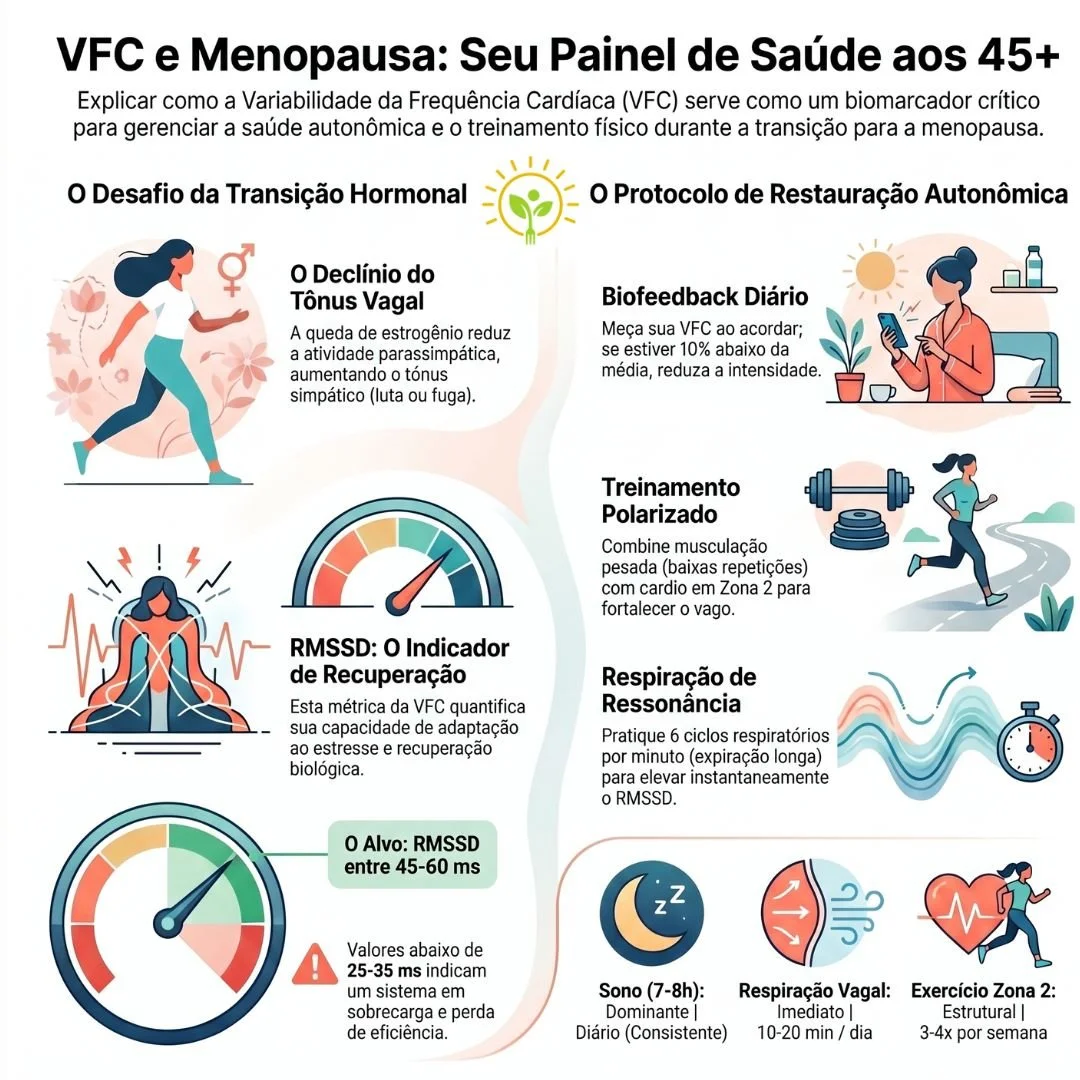 Variabilidade da Frequência Cardíaca: Cuidados para mulheres a partir dos 45 anos