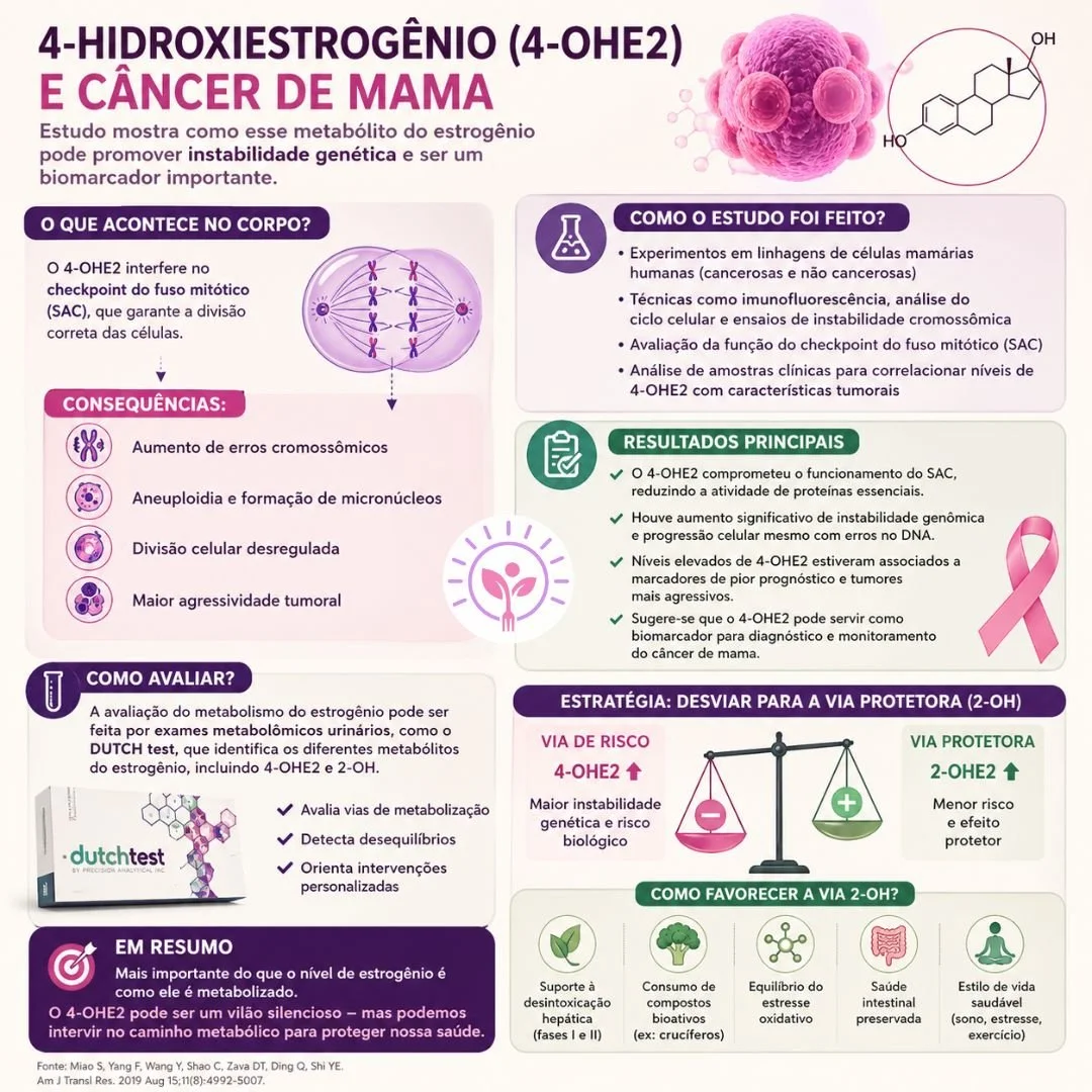 Metabolismo estrogênico e câncer de mama