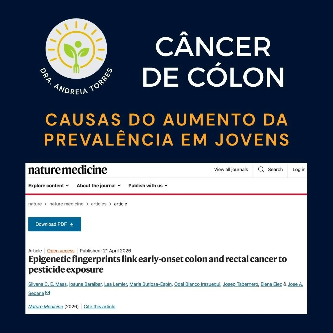 Novo estudo publicado na nature Medicine discute o c&acirc;ncer colorretal de in&iacute;cio precoce. Este tipo de c&acirc;ncer est&aacute; crescendo globalmente em pessoas com menos de 50 anos. 

A explica&ccedil;&atilde;o ainda &eacute; multifatoria